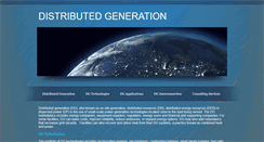 Desktop Screenshot of distributed-generation.com